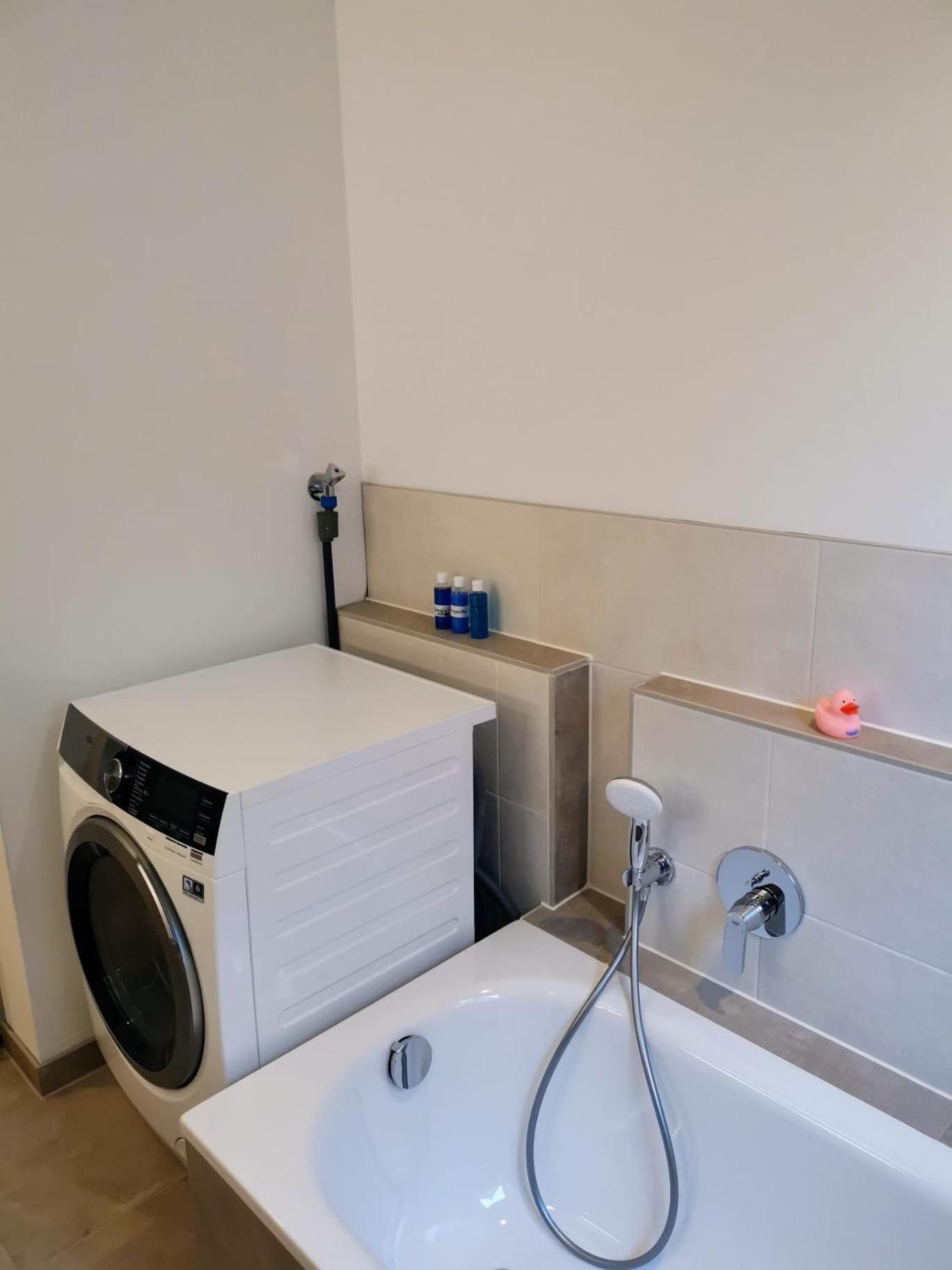 Neubauferienwohnung Ankerplatz Stein  Bagian luar foto